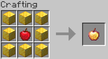 Craftable Enchanted Golden Apple
