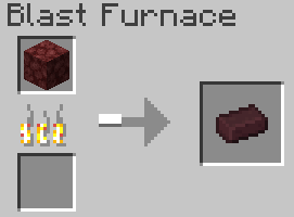 Netherrack ➜ Nether Brick