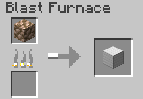 Raw Iron Block ➜ Iron Block