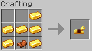 Craftable Gold Horse Armor