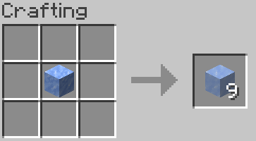Ice from Packed Ice