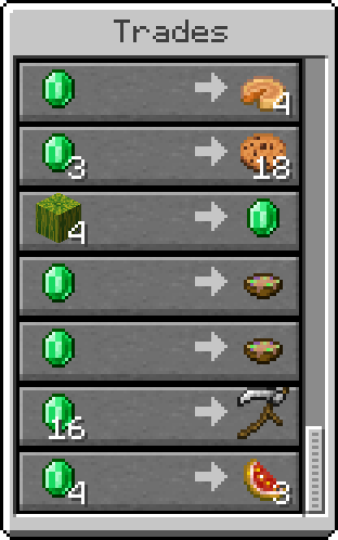 trade with a master farmer for a scythe