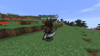 scythe renders as large when in combat amenities backslot
