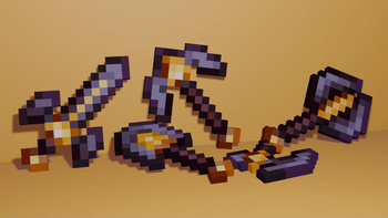 Netherite Gold Tools