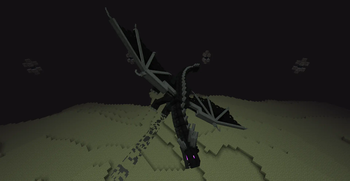 Ender Dragon (flying)