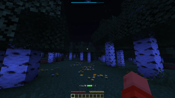 Progess showing on both hud