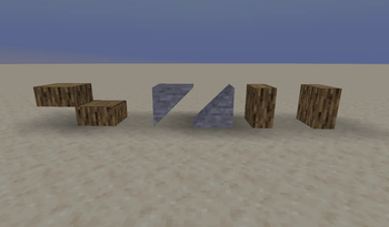 Half Merged Blocks