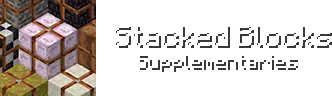 Stacked Blocks: Supplementaries Logo (with text)