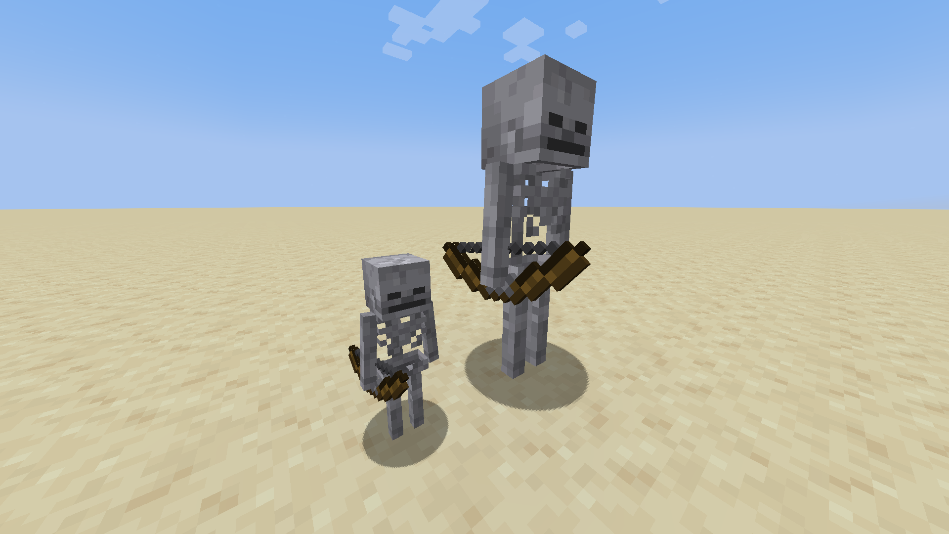 Baby Skeleton and Skeleton