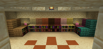 All Chiseled Bookshelf Variants