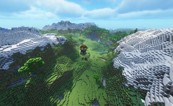 Landscape with shaders