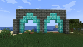 Diamond bricks in action