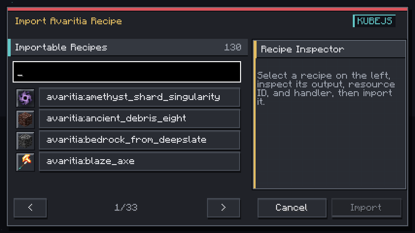 Avaritia Tweak — screenshot 1