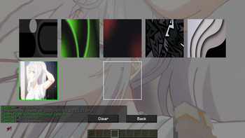 selection menu