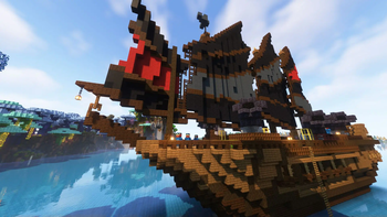 Mysterious ship