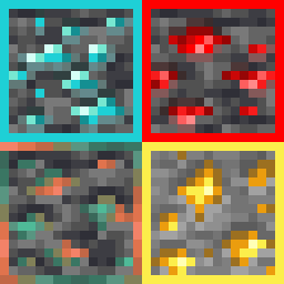 Outlined Ores