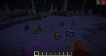 The totems in the mod
