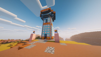 building with new blocks