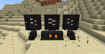 Charred Rock set