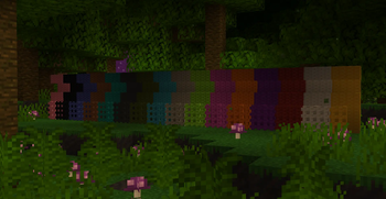 Fiber decoration blocks