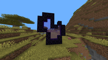 Shapeless Nether Portal