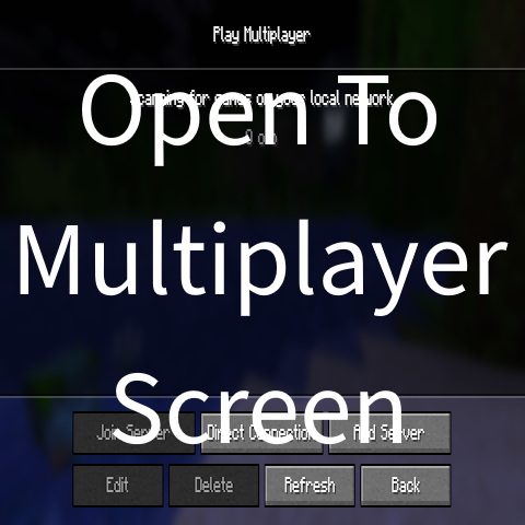 Open To Multiplayer