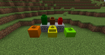 Vibrant Dyed Pots