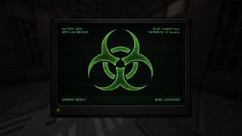 Data Log interface showing recovered facility records