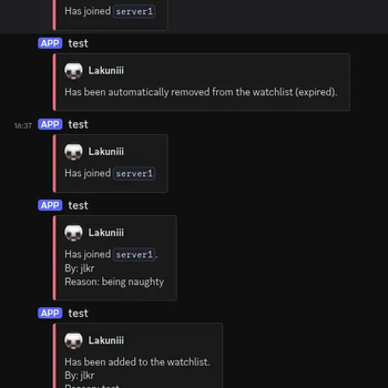 Extended Discord notification