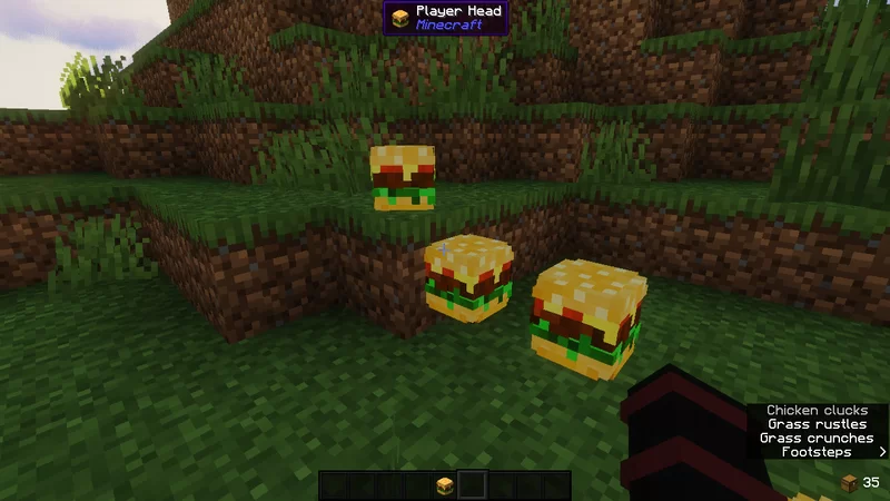 picture of burger skulls near hill