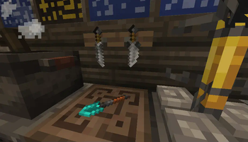Short and throwing blades