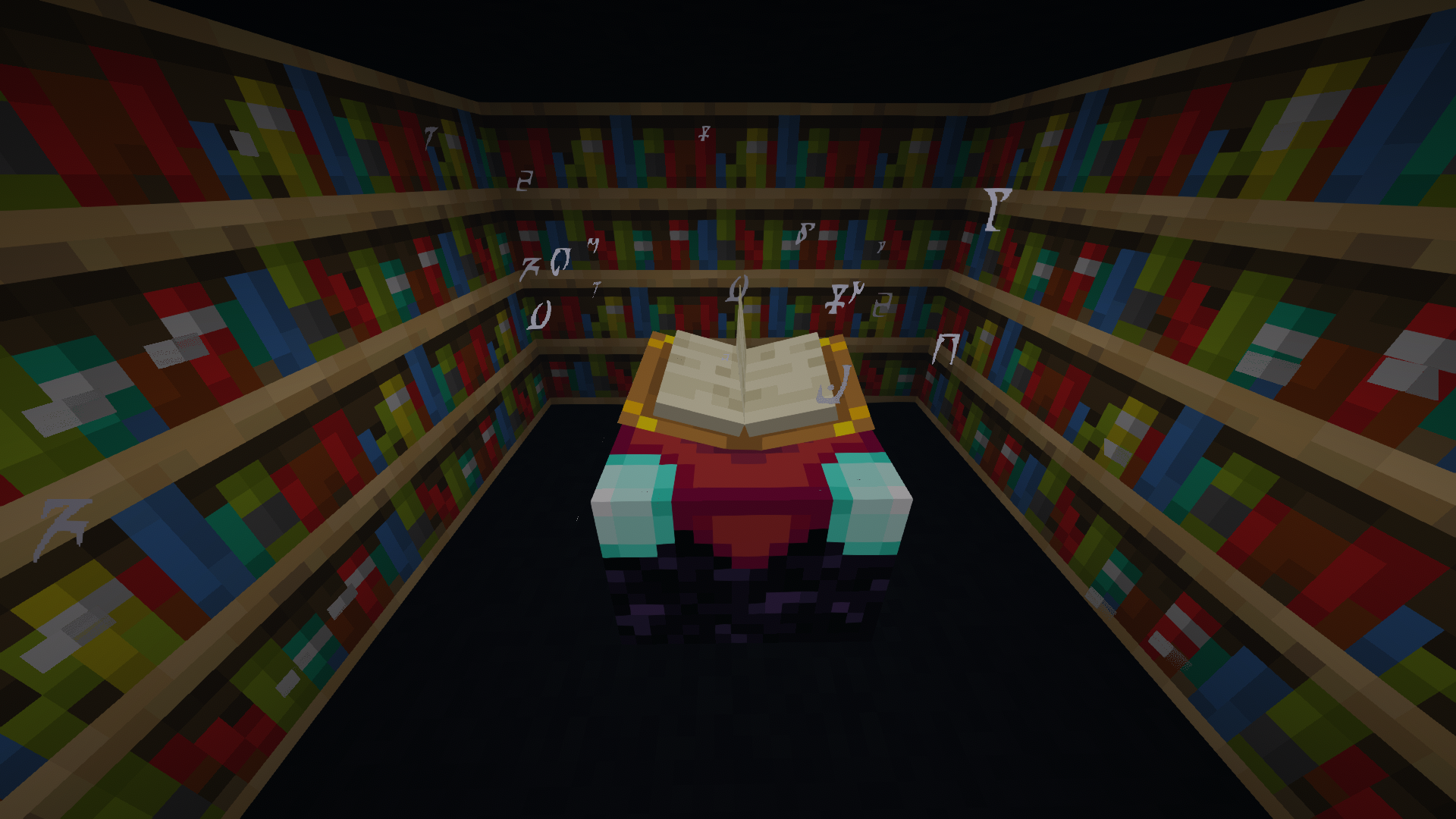 Bookshelf Particles
