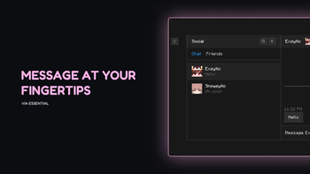In-Game Messaging via ESSENTIAL