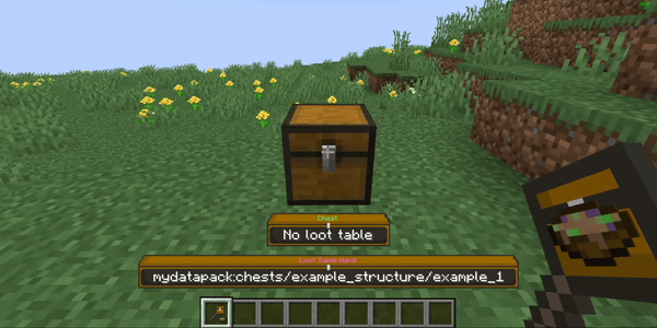 Modify loot tables