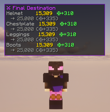 Final Destination HUD