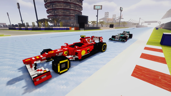 Ferrari and Mercedes