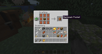 Craft of an additional pocket