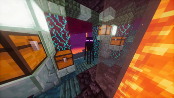Flame Columns for Warped biome