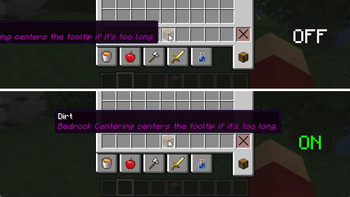 Bedrock Centering