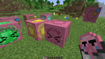 Bocchi the Sulfur Cube - Bocchi in a bucket