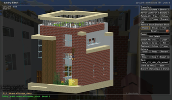 Editing a building