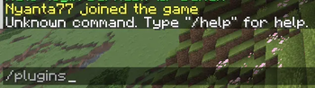 /Plugins hidden
