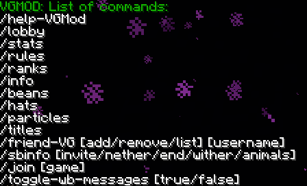 VGMod Commands