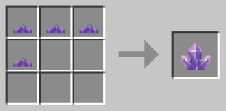 amethyst cluster (shapeless)
