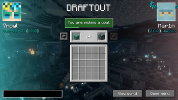 Drafting Screen