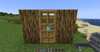 locked door