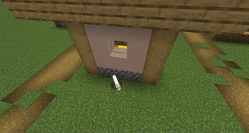 Cat being stuck