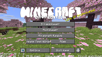 Main menu