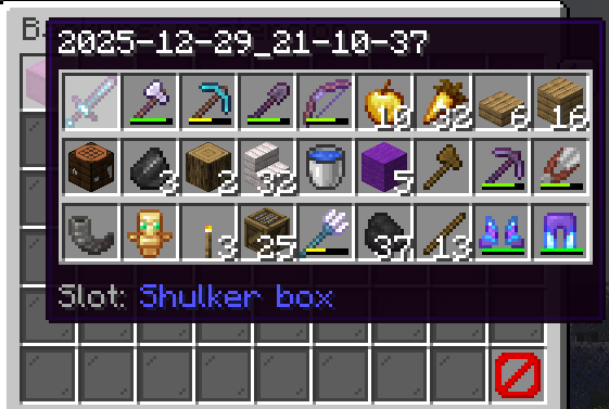 Peek preview of backup (Peek mod required)