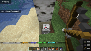 Red indicator for bow (old version)